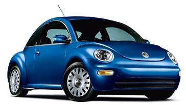 Volkswagen Beetle Blue