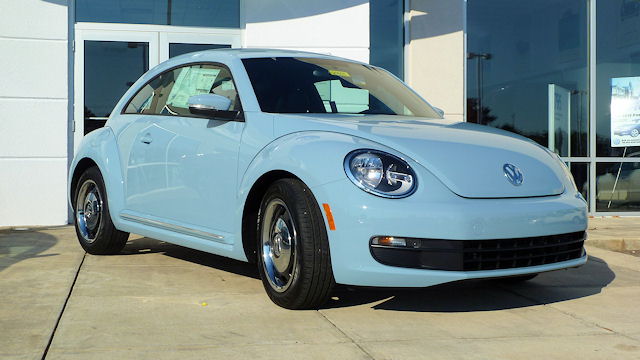 Volkswagen Beetle Blue