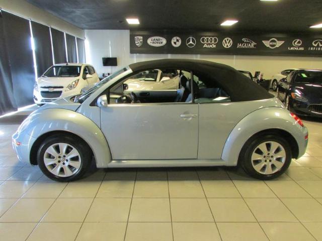 Volkswagen Beetle Light Blue Convertible