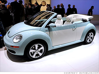 Volkswagen Beetle Light Blue