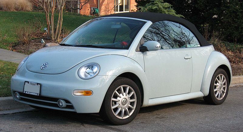 Volkswagen Beetle Light Blue