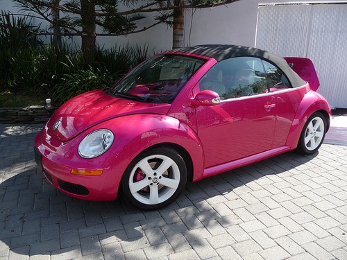 Volkswagen Beetle Pink