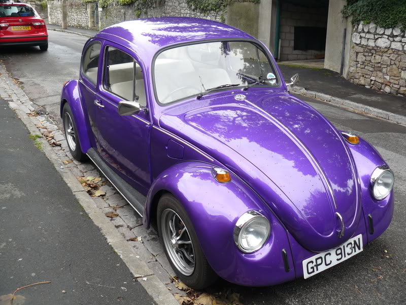 Volkswagen Beetle Purple
