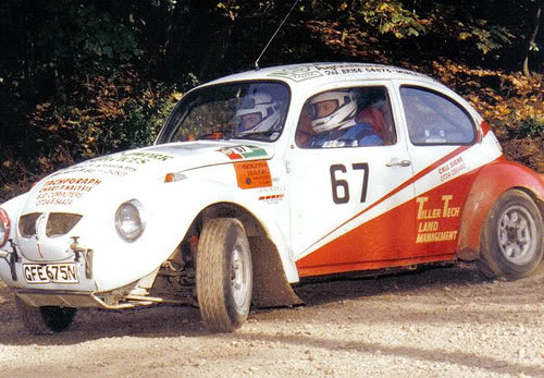 Volkswagen Beetle Rally Car