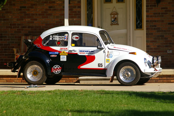 Volkswagen Beetle Rally Car