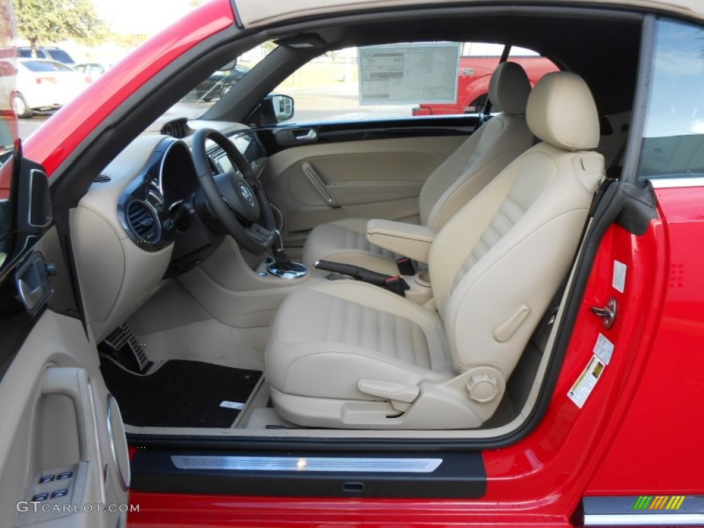 Volkswagen Beetle Red Convertible