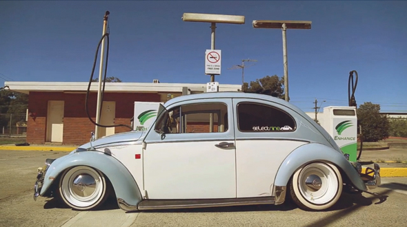 Volkswagen Beetle Slammed