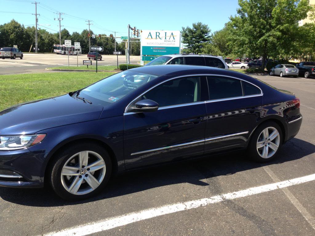 Volkswagen Cc Blue