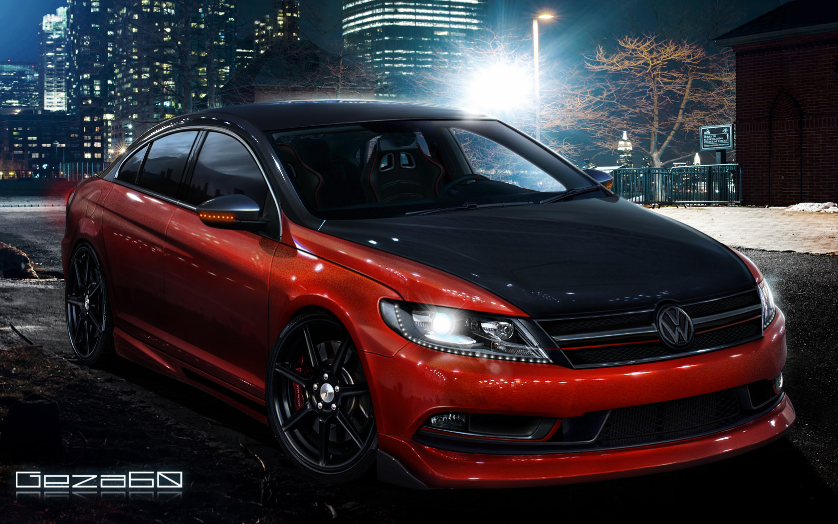 Volkswagen Cc Red