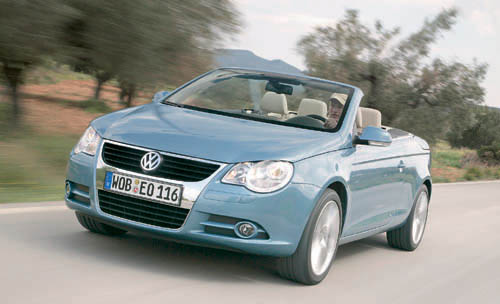 Volkswagen Eos Blue