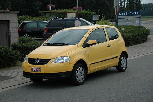 Volkswagen Fox Yellow Volkswagen Fox Yellow