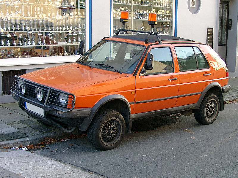 Volkswagen Golf 4wd