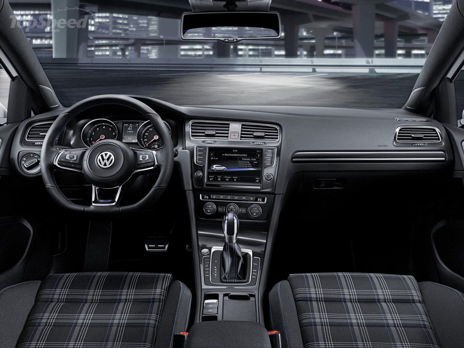 Volkswagen Golf Blue
