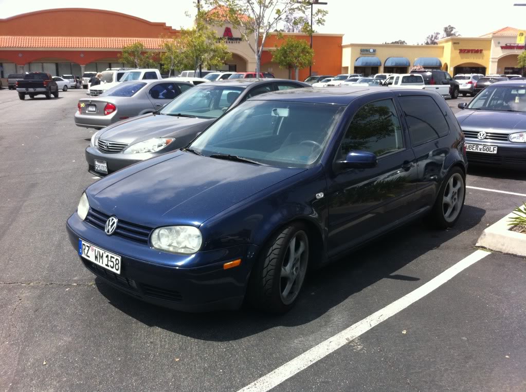 Volkswagen Golf Dark Blue