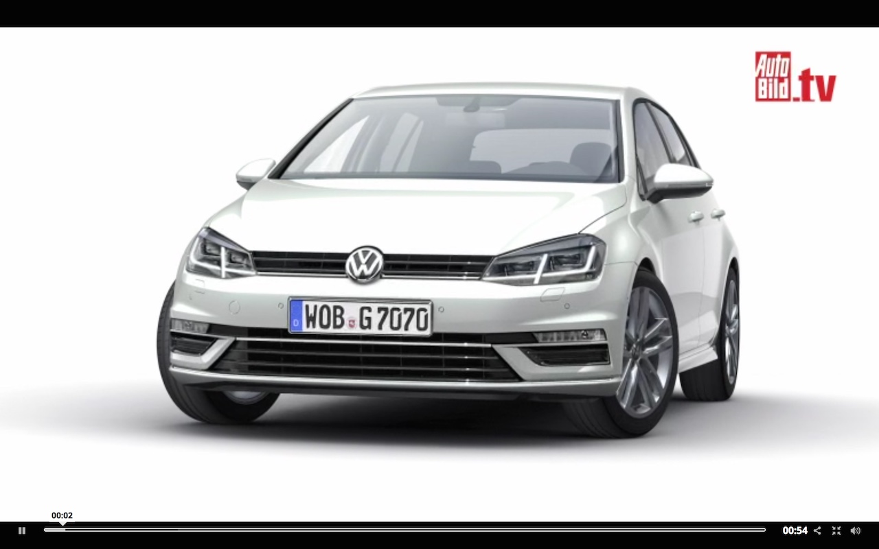 Volkswagen Golf Facelift 2016