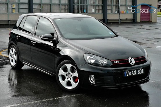 Volkswagen Golf Gti Black