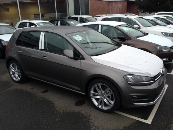 Volkswagen Golf Limestone Grey