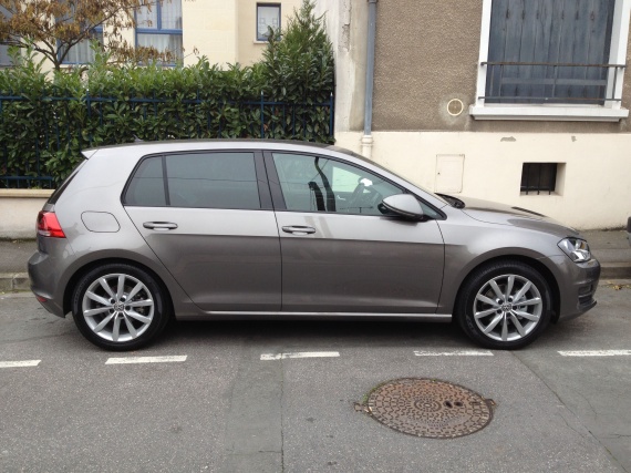 Volkswagen Golf Limestone Grey