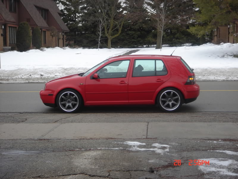 Volkswagen Golf Lowered