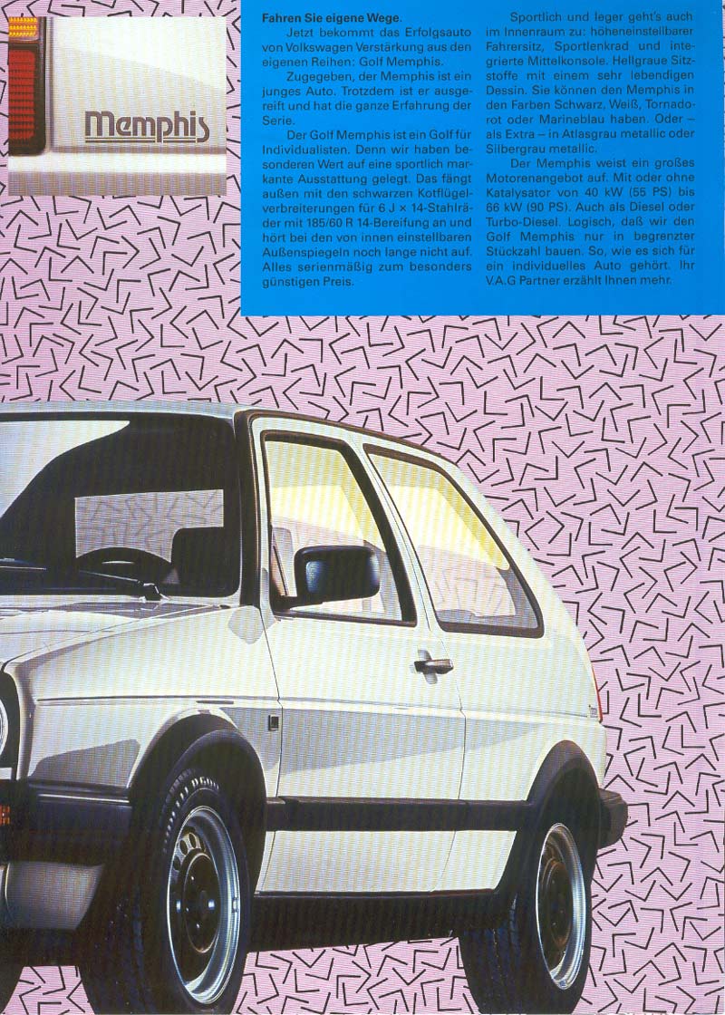 Volkswagen Golf Memphis