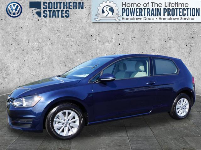 Volkswagen Golf Night Blue Metallic