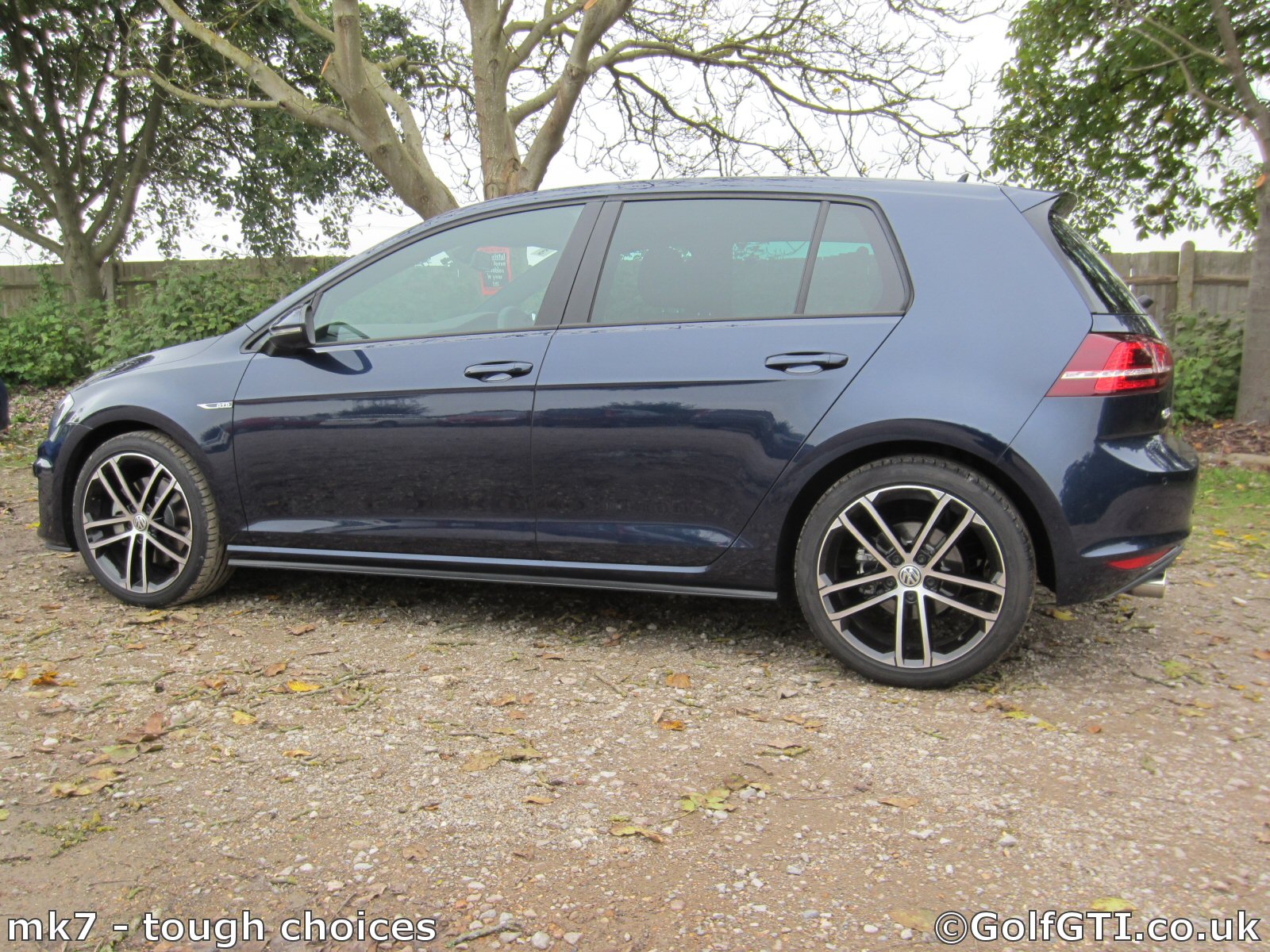 Volkswagen Golf Night Blue