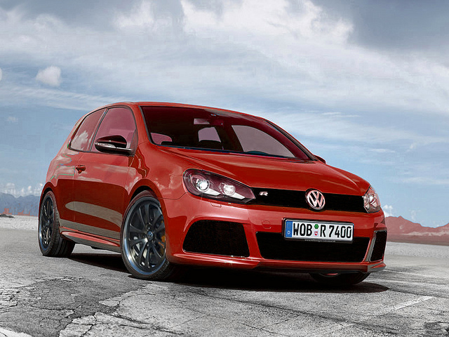 Volkswagen Golf Red