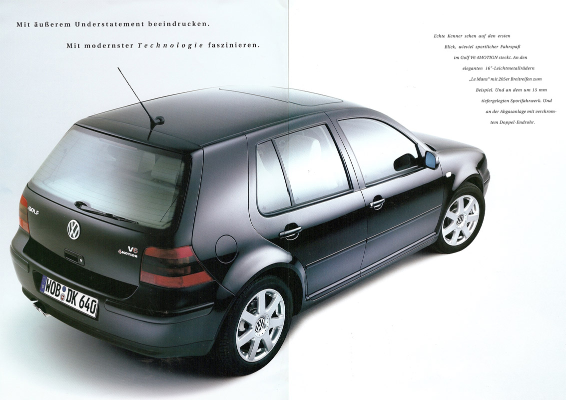 Volkswagen Golf V6 4motion Volkswagen Golf V6 4motion