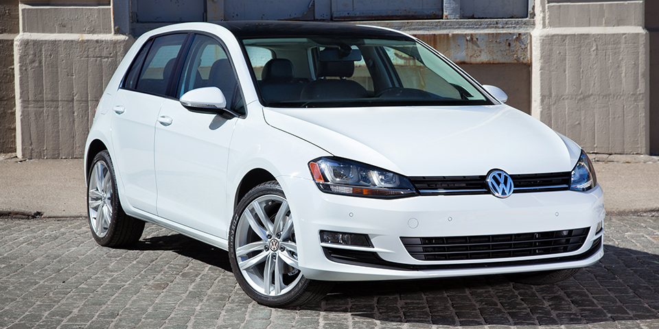 Volkswagen Golf White Volkswagen Golf White