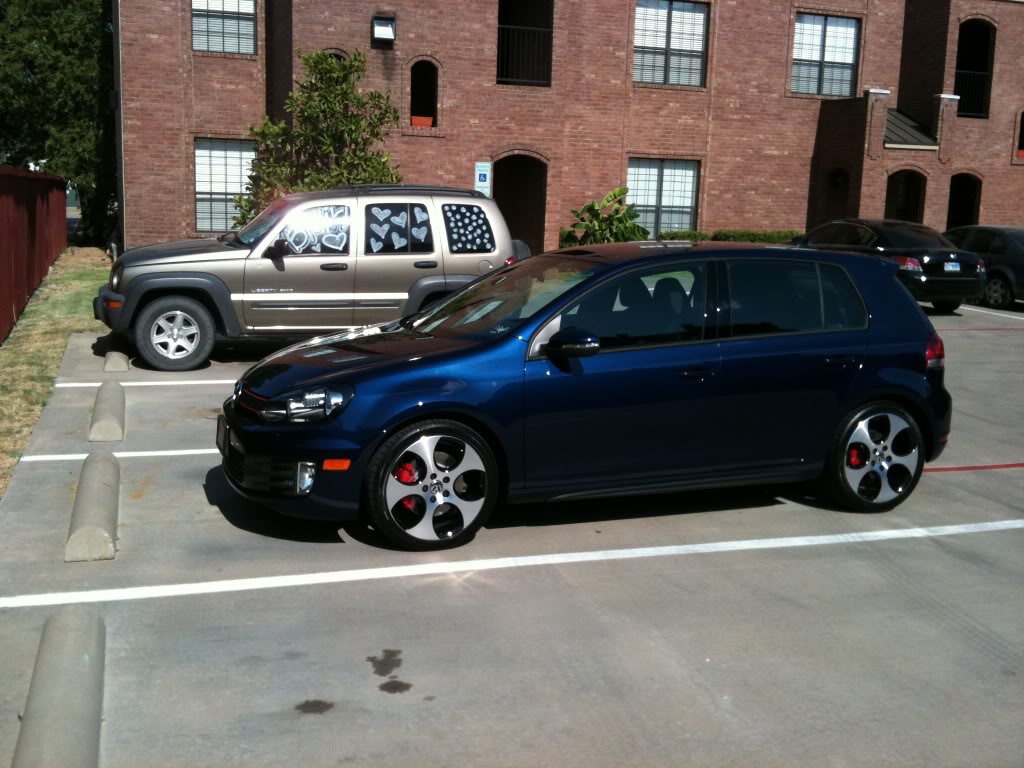 Volkswagen Gti Blue