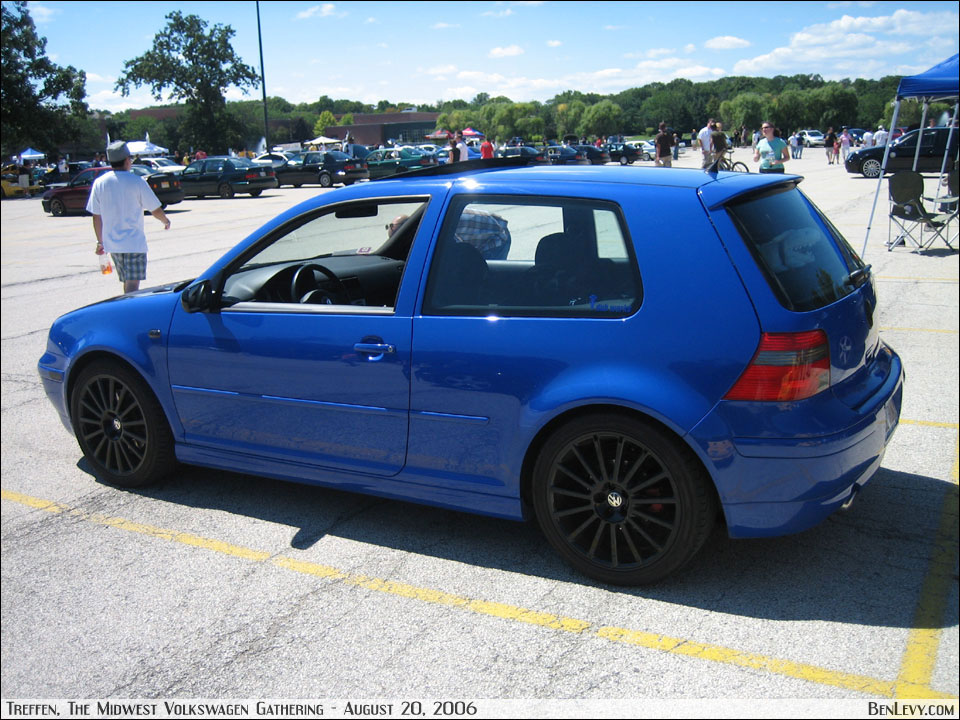 Volkswagen Gti Blue