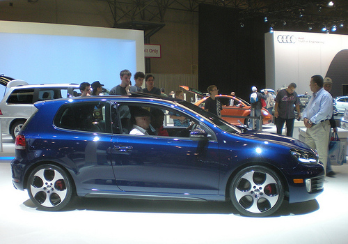 Volkswagen Gti Blue