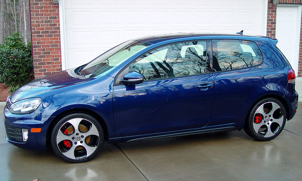 Volkswagen Gti Blue