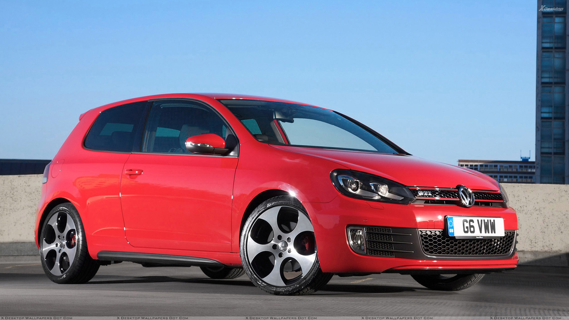 Volkswagen Gti Red
