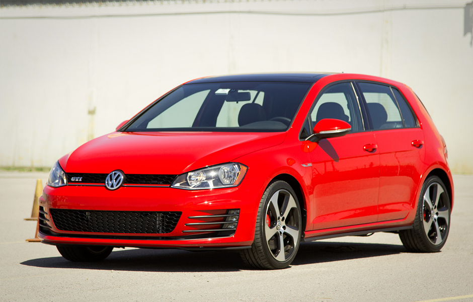 Volkswagen Gti Red