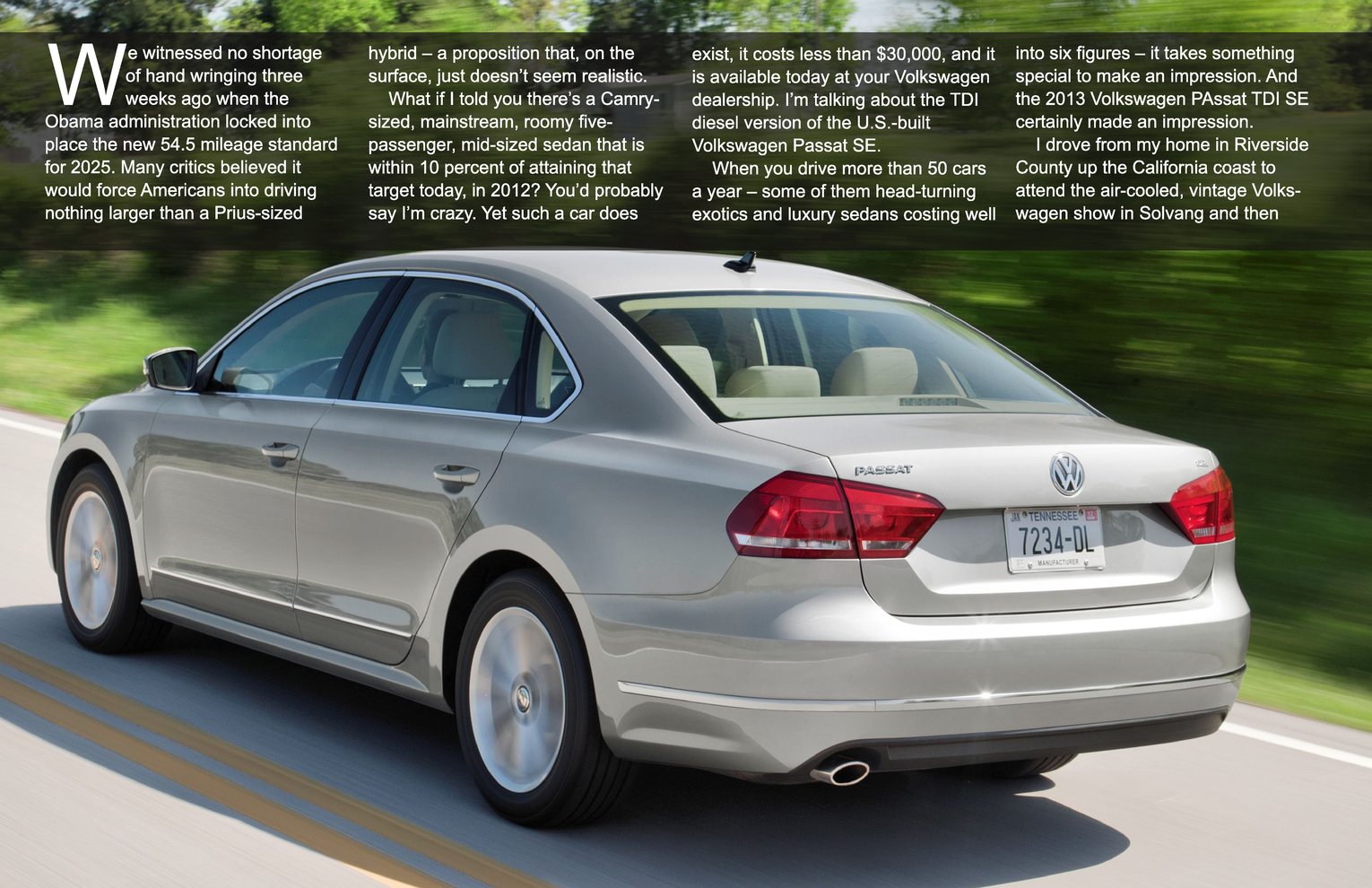 Volkswagen Passat Tdi Se