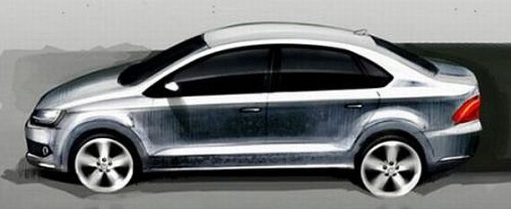 Volkswagen Polo Sedan Modified