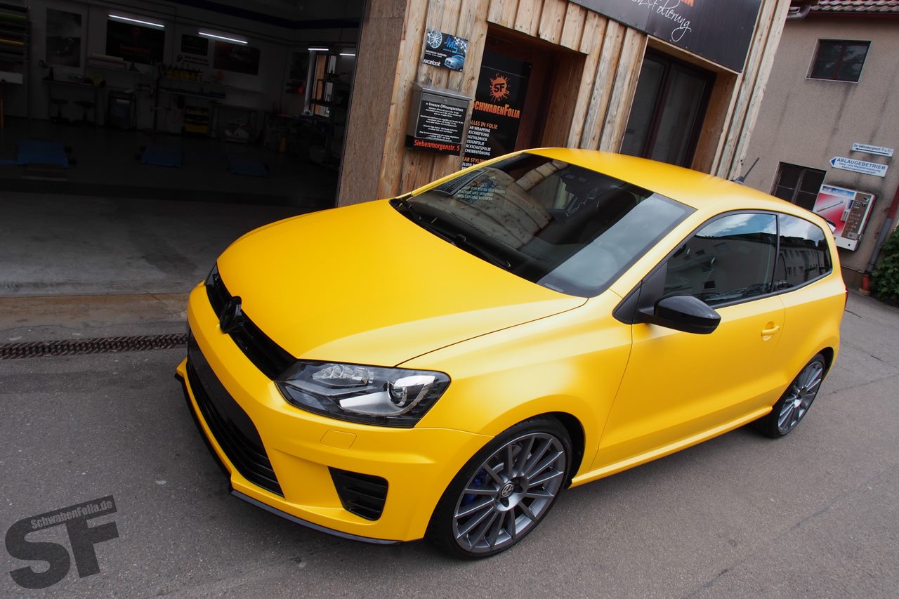 Volkswagen Polo Yellow