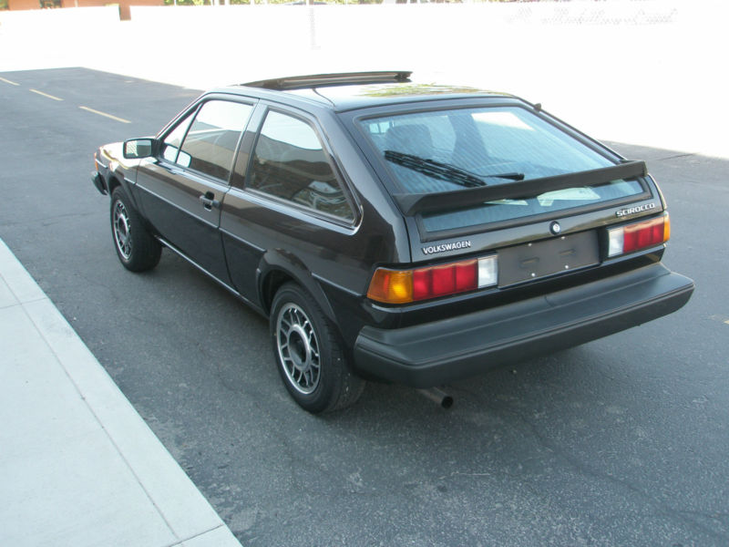 Volkswagen Scirocco 1983 Volkswagen Scirocco 1983