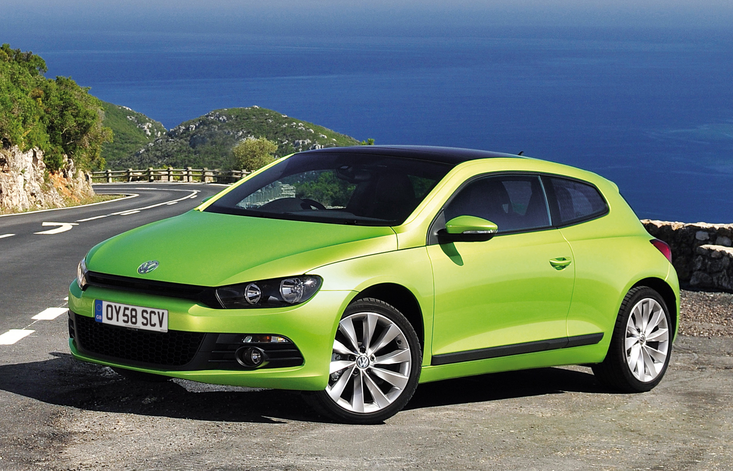 Volkswagen Scirocco Green