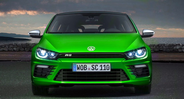 Volkswagen Scirocco Green