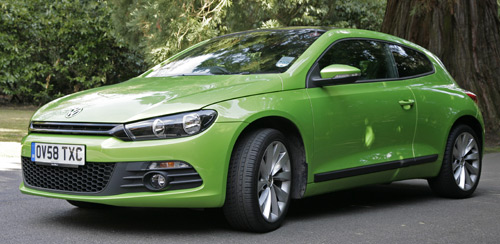 Volkswagen Scirocco Green