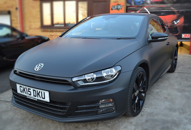 Volkswagen Scirocco Matte Black
