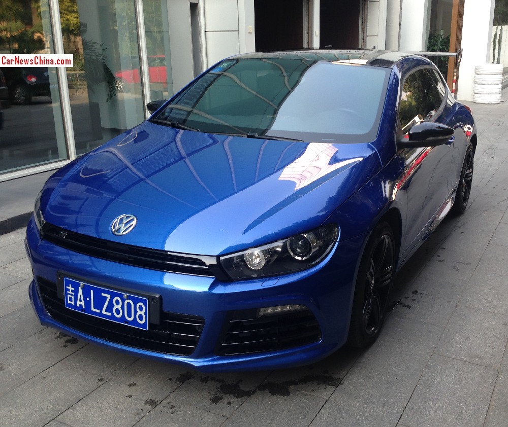 Volkswagen Scirocco Matte Black