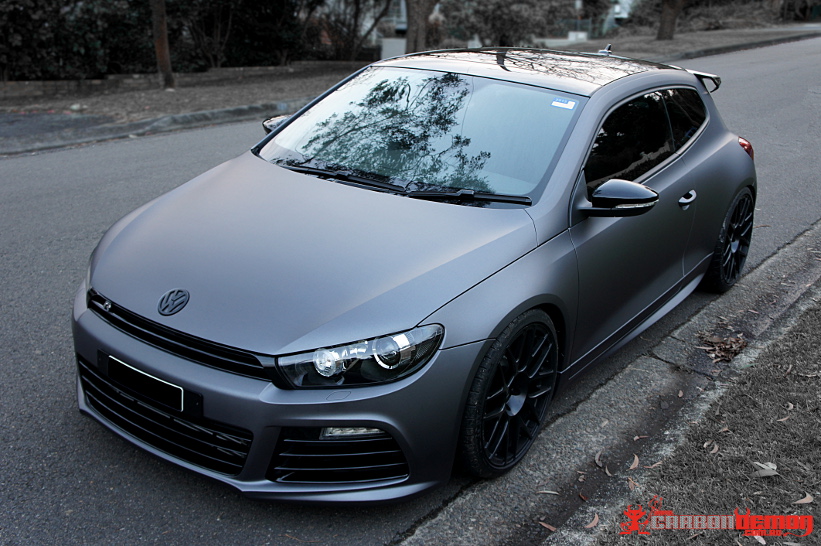 Volkswagen Scirocco Matte Black