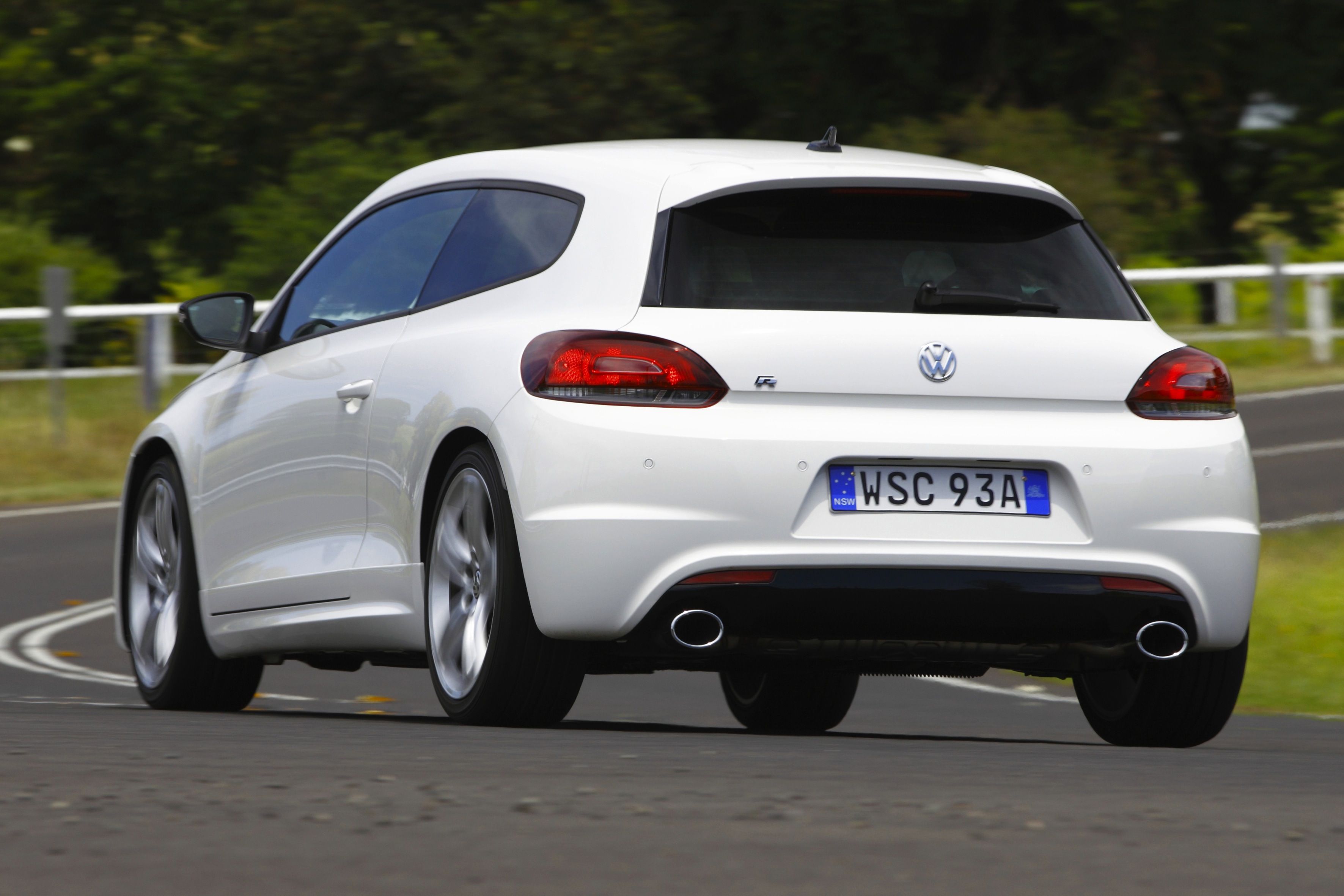 Volkswagen Scirocco R White