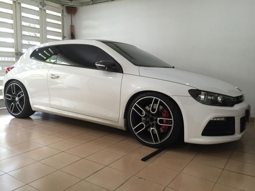 Volkswagen Scirocco R White