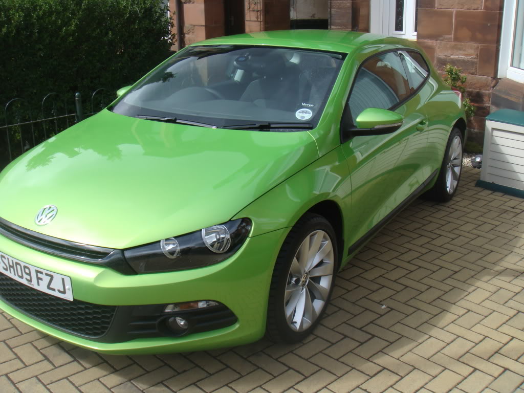 Volkswagen Scirocco Viper Green
