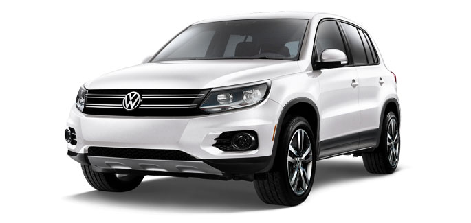 Volkswagen Tiguan White 2015