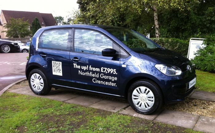 Volkswagen Up Blue